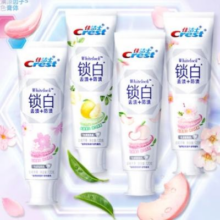 plus：佳洁士（CREST）香氛锁白牙膏   120g*3