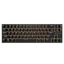 ROYAL KLUDGE RK68 Plus 68键 2.4G蓝牙 多模无线机械键盘 黑色 RK热插拔青轴 单光