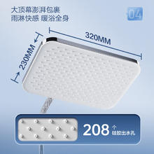 ARROW 箭牌卫浴 AE34159MZCP 淋浴花洒套装 镀铬银