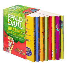 值选：《Roald Dahl·罗尔德达尔·文学故事精选》（8册套裝、英文原版）