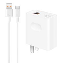 京东百亿补贴、plus会员：HUAWEI 华为 HW-200440C00 手机充电器 USB-A/Type-C 88W+双Type-C 数据线 白色