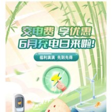 网上国网 优惠交电费 6月充电日 至高立减10元