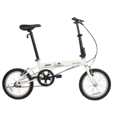 PLUS会员：DAHON 大行 折叠自行车16英寸YUKI超轻迷你便携男女式通勤单车KT610 黑色