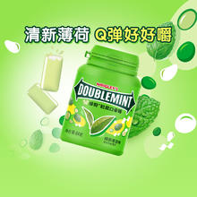 88VIP会员：DOUBLEMINT 绿箭 口香糖 绿茶薄荷味 64g