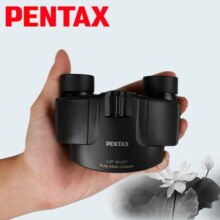 PENTAX日本宾得双筒望远镜UP二代便携高清男女生旅游演唱会观鸟儿童礼物 尊贵黑 8x21