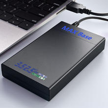 MAX Base 外置机械外接硬盘盒 3.5/2.5升级版通用硬盘盒USB3.0黑