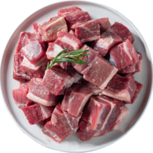 pLuS会员，plus元牧希进口原切鲜牛腩块1kg*2巴西牧场直采牛肉番茄炖煮烧烤食材谷饲生鲜