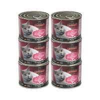 小李子经典家禽主食猫罐200g*6罐