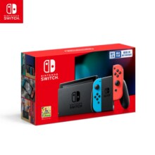 再降价，plus会员，百亿补贴：Nintendo Switch任天堂  游戏机 国行续航增强版红蓝游戏主机