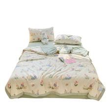 MUJI 無印良品 印良品夏凉被纯棉全棉可机洗夏天空调被夏季被子可水洗2024新款