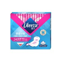 薇尔 Libresse 舒适V感极薄棉柔卫生巾 日用24cm*10片*4包