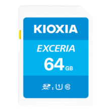 铠侠（Kioxia）64GB SD存储卡 EXCERIA 极至瞬速系列 U1 读速100MB/s 支持全高清拍摄