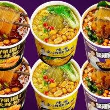 PLUS会员：豫道食品重庆小面 黑金*2+金汤酸辣粉*2+宽粉*2