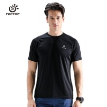 plus：Tectop 探拓 男子速干衣 TS3043 黑色 XL*2件
