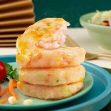 PLUS会员：GUOLIAN 国联 GUO LIAN国联 田园虾饼120g 4只装*6件
