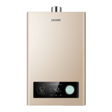 海尔（Haier）智家出品Leader系列燃气热水器天然气家用双算法恒温高抗风即热式水气变频风机ECO节能热水器LVS 12L 约69%选择恒温机 主推款