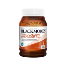 澳佳宝Blackmores钙镁活性维生素D3片柠檬酸钙复合维生素矿物中老年成人孕妇补钙澳洲原装进口 钙镁片200粒【1瓶尝鲜】 钙片