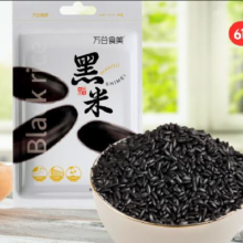PLUS会员：万谷食美 黑米实惠装1kg