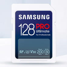 京东PLUS：SAMSUNG 三星 PRO Ultimate SD存储卡 128GB（UHS-I、V30、U3）