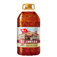 九三非转基因 致青春古法笨榨 大豆油 5L*2件