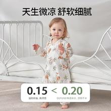 欧孕婴儿夏季连体衣薄款