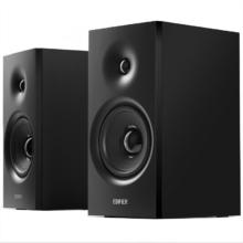 漫步者（EDIFIER）R1080BT 桌面2.0声道电脑音响 蓝牙音箱  黑色