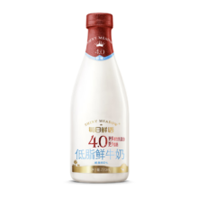 买25期赠25期：每日鲜语 4.0g蛋白质低脂鲜牛奶150ml *60瓶（定期购共50期）20万真实评价
