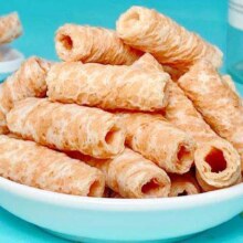 【网红零食】生椰蛋酥卷椰浆蛋卷整箱休闲零食下午茶 椰香味21g【约6包】