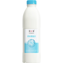 plus会员、需凑单:简爱 原味裸酸奶 1.08kg*1瓶＊3件