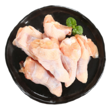 上鲜 鸡翅根 1kg/袋 冷冻 出口级 鸡翅鸡腿烤鸡翅炸鸡翅鸡肉清真食品