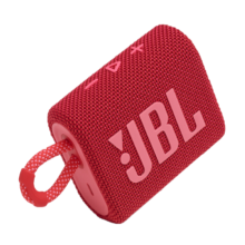 JBL GO3 音乐金砖三代 便携式蓝牙音箱 低音炮 户外音箱 迷你小音响 防水防尘设计 红色