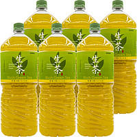KIRIN 麒麟 现货日本原装进口KIRIN麒麟生茶大瓶健康0脂绿茶饮料品2L整箱6瓶