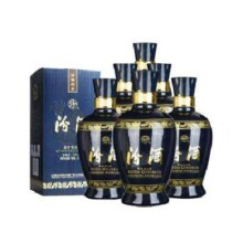 汾酒 蓝汾 仿蓝瓷 53度 清香型白酒 475ml*6瓶 整箱装
