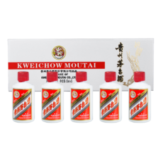 puls会员：茅台（MOUTAI） 飞天 酱香型53度 50mL*5瓶