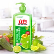 plus会员:立白 青柠洗洁精 1kg