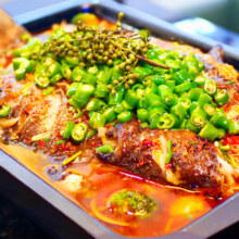 湄公  大厨青花椒烤鱼 非油炸 拍2件
