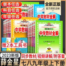 2024年 薛金星中学教材全解（九下数学浙教版）