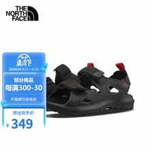 THE NORTH FACE 北面 24春夏新款北面男鞋户外耐磨防滑魔术贴轻便抓地沙滩鞋凉鞋46BH KT0