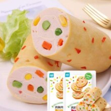 优形 豆皮鸡胸肉卷 50g*10个（香辣+烧烤）