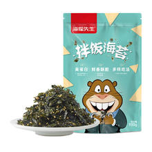 海朴 海狸先生拌饭海苔碎烤紫菜碎100g*1袋拌饭料儿童零食饭团寿司即食