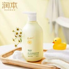 润本 婴儿洋甘菊洗发沐浴露500mL