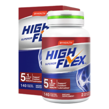 HIGH FLEX健力多海外版氨糖软骨素钙片红氨糖140粒