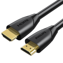 12日0点，限量3000件：飞利浦HDMI线2.0版 4K60Hz数字高清线 1米