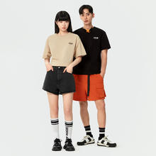 Levi's 李维斯 evi's李维斯24夏季女士复古高腰休闲潮流灰色宽松牛仔短裤