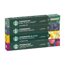 STARBUCKS 星巴克 Nespresso浓遇胶囊咖啡分享装多口味5.7g*10颗*4条