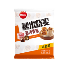 plus会员：思念猪肉香菇糯米大烧卖1kg 约20个 *6件