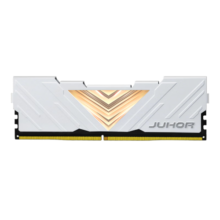 JUHOR玖合 16GB(8Gx2)套装 DDR4 3600 台式机内存条 忆界系列白甲
