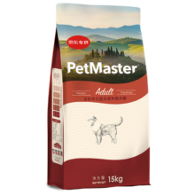 京东PLUS：PetMaster 佩玛思特 深海鱼鸡肉中大型犬成犬狗粮 15kg