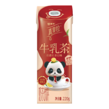 plus会员、需首购：蒙牛真果粒牛乳茶伯爵红茶口味奶茶饮料220g×10盒（2-3月效期）