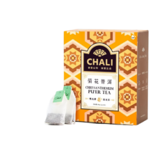plus会员:CHALI 茶里公司茶叶 菊花普洱 100包/盒200g